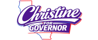 Christine for Governor logo